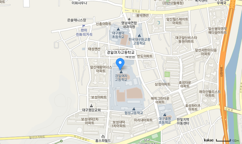 학교 찾아오시는 길 지도